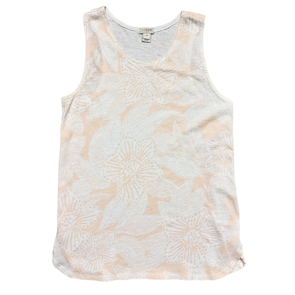 J. Crew Floral Tank Top